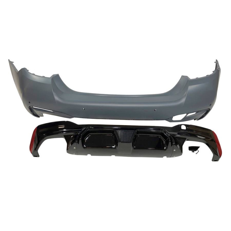 Paraurti Posteriore BMW F10 Look G30 LCI (Cod. E-TCBF110)