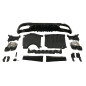 Diffusore Posteriore Mercedes W206 Sedan / SW Look C63 (Cod. E-TCM0338)