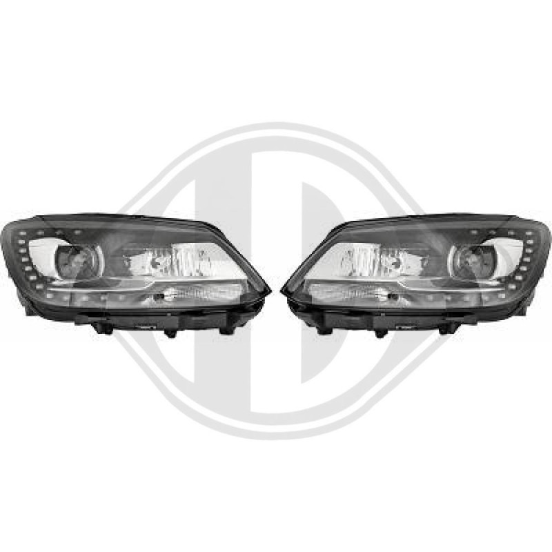 SET FARI ANTERIORI Volkswagen Touran 10-15 (Cod. D-2296285)