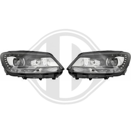SET FARI ANTERIORI Volkswagen Touran 10-15 (Cod. D-2296285)