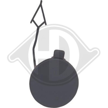 Coperchio gancio traino anteriore Volkswagen Caddy V 20- (Cod. D-2298663)