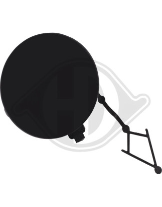 Coperchio gancio traino anteriore Volkswagen ID 4 21- (Cod. D-2340054)