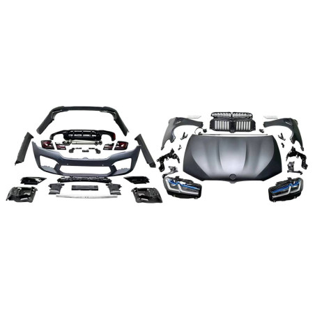 Kit Estetico BMW F10 Look G30 LCI M5 (Cod. E-TCBF115)