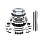Kit Estetico Mercedes W118 / C118 Coupe Look A45S (Cod. E-TCM118511861187)
