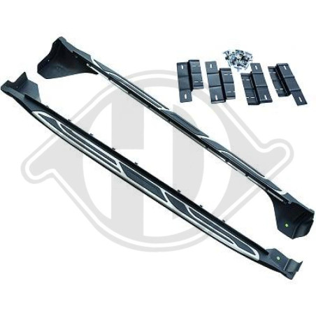 Set Pedane sottoporta Jeep Grand Cherokee 11- (Cod. D-2613032)