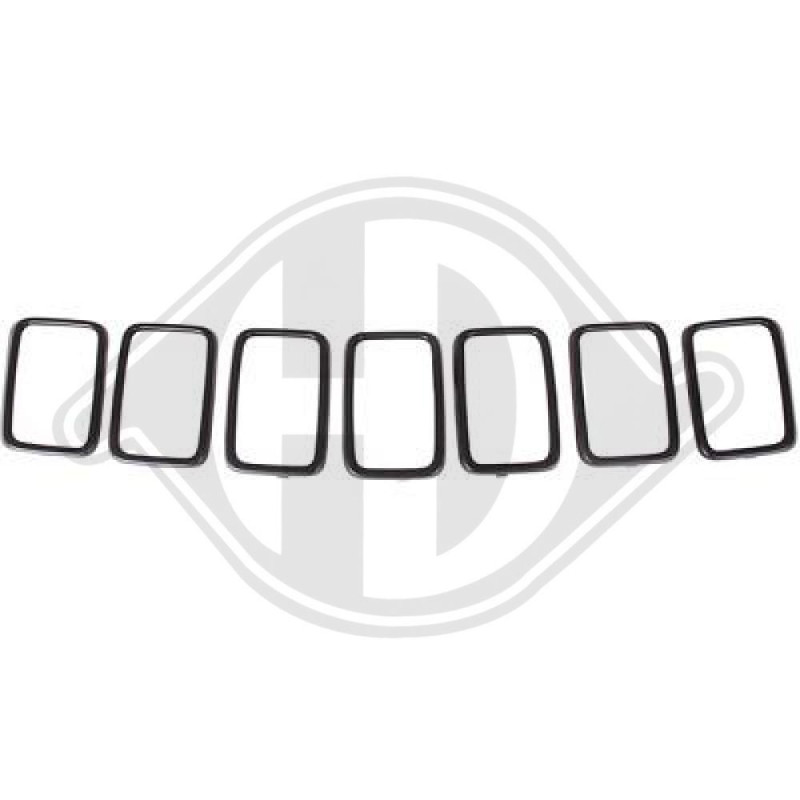 Kit modanature decorative/ protettive Griglia radiatore Chrysler Grand Grand Cherokee 17- (Cod. D-26