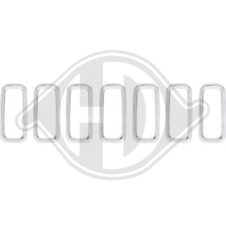 Mostrina Griglia radiatore Jeep Renegade 15- (Cod. D-2660041)