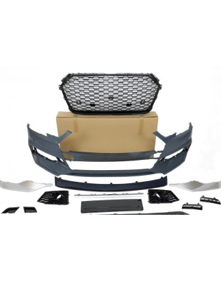 Paraurti Anteriore Audi A4 16-19 B9 Look RS4 (Cod. E-TCA02291)