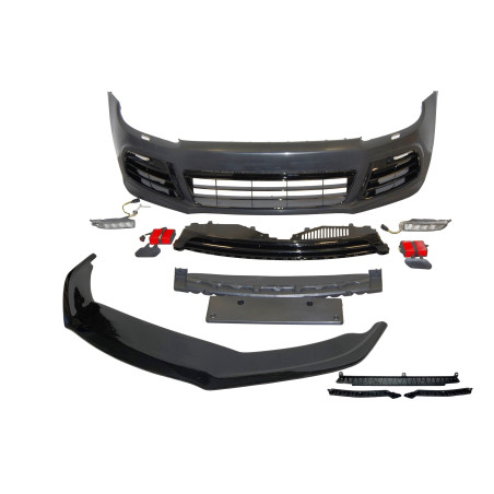 Paraurti Anteriori Volkswagen Scirocco R 2008-2014 Spoiler Anteriore (Cod. E-TCW00400058)