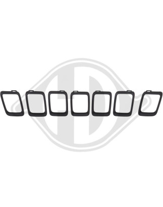 Modanatura decorativa / protettiva Griglia radiatore Jeep Compass 21- (Cod. D-2680141)