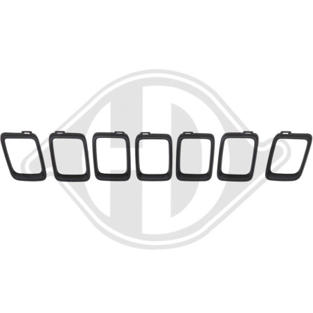 Modanatura decorativa / protettiva Griglia radiatore Jeep Compass 21- (Cod. D-2680141)