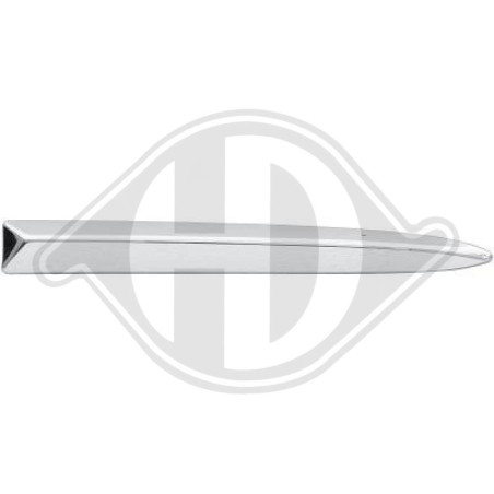 Modanatura decorativa / protettiva Griglia radiatore Fiat 500 Berl./Cabrio 07-15 (Cod. D-3405042)