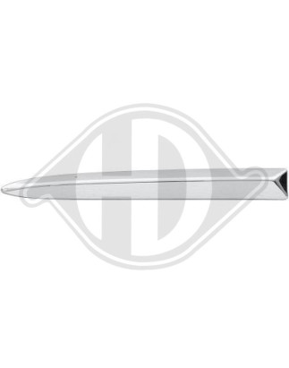 Modanatura decorativa / protettiva Griglia radiatore Fiat 500 Berl./Cabrio 07-15 (Cod. D-3405043)