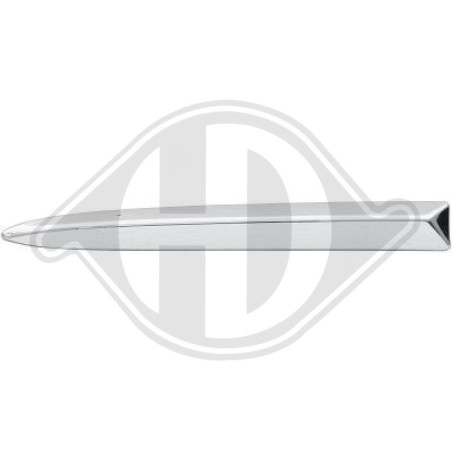 Modanatura decorativa / protettiva Griglia radiatore Fiat 500 Berl./Cabrio 07-15 (Cod. D-3405043)