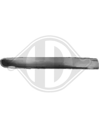 Modanatura decorativa/ protettiva Paraurti Fiat 500 Berl./Cabrio 07-15 (Cod. D-3405062)