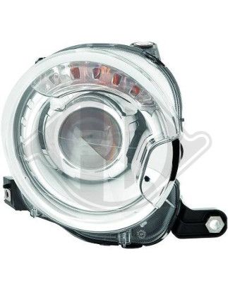 Faro anteriore destro Fiat 500 Berl./Cabrio 07-15 (Cod. D-3405086)