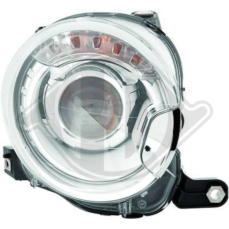 Faro anteriore sinistro Fiat 500 Berl./Cabrio 07-15 (Cod. D-3405087)