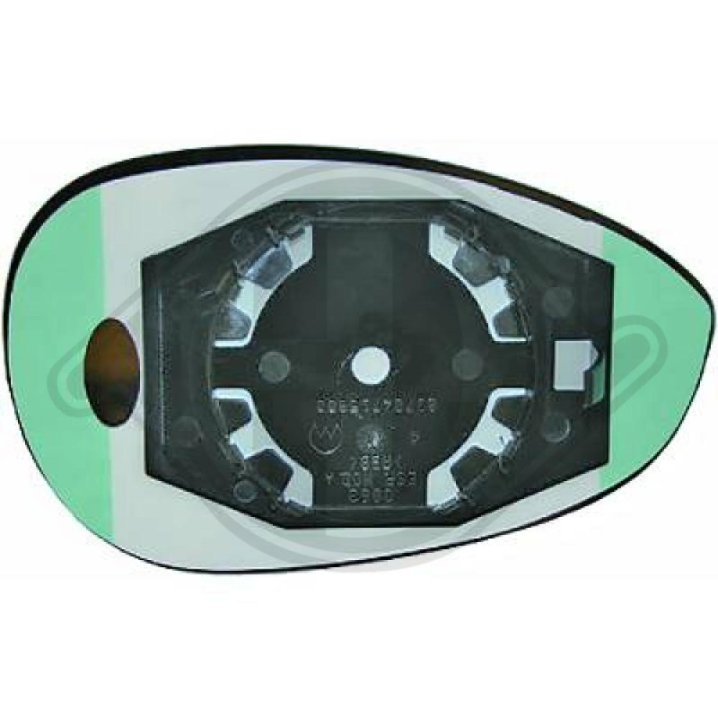 Vetro specchio Specchio esterno Fiat 500 Abarth 08-15 (Cod. D-3405126)