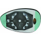 Vetro specchio Specchio esterno Fiat 500 Abarth 08-15 (Cod. D-3405127)
