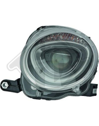 Faro anteriore destro Fiat 500 15- (Cod. D-3405180)