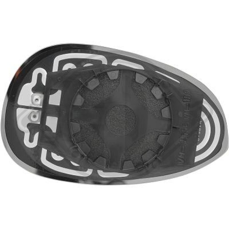 Vetro specchio Specchio esterno Fiat 500 Abarth 08-15 (Cod. D-3405226)