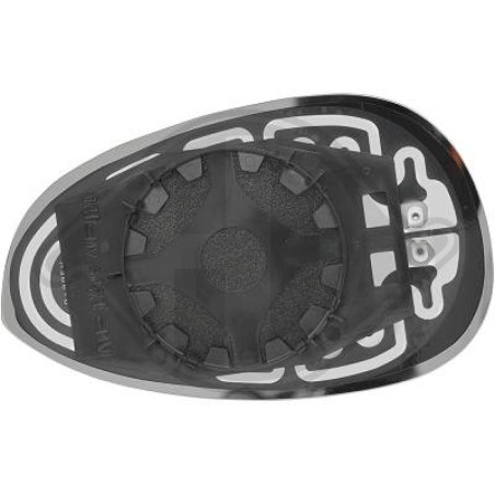 Vetro specchio Specchio esterno Fiat 500 Abarth 08-15 (Cod. D-3405227)