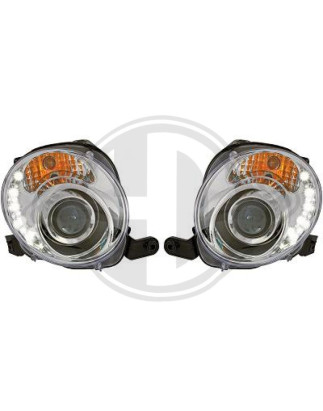 SET FARI ANTERIORI Fiat 500 Berl./Cabrio 05-15 (Cod. D-3405285)
