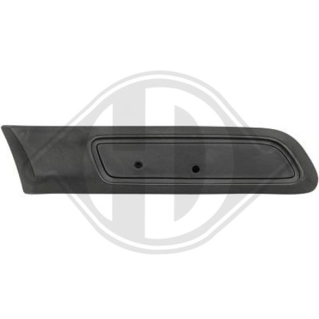 Modanatura decorativa/ protettiva Parafango posteriore destro Fiat 500 Berl./Cabrio 07-15 (Cod. D-34