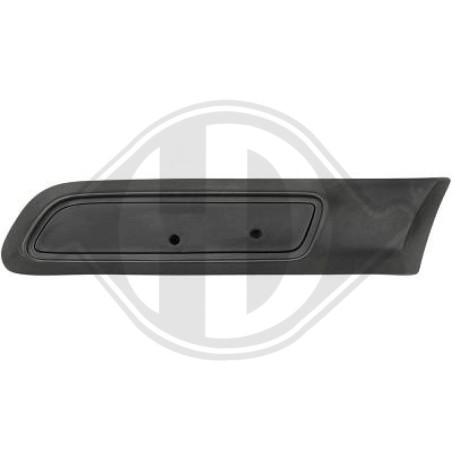 Modanatura decorativa/ protettiva Parafango posteriore sinistro Fiat 500 Berl./Cabrio 07-15 (Cod. D-