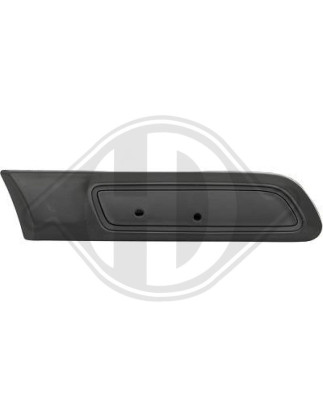 Modanatura decorativa/ protettiva Parafango posteriore destro Fiat 500 Berl./Cabrio 07-15 (Cod. D-34