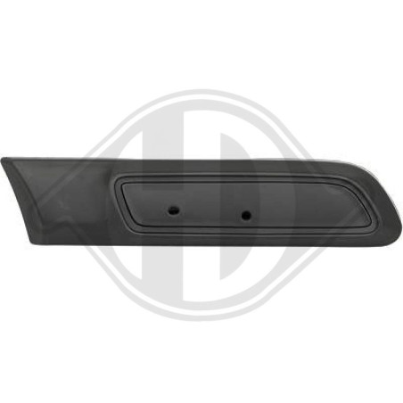 Modanatura decorativa/ protettiva Parafango posteriore destro Fiat 500 Berl./Cabrio 07-15 (Cod. D-34