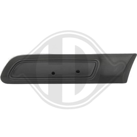 Modanatura decorativa/ protettiva Parafango posteriore sinistro Fiat 500 Berl./Cabrio 07-15 (Cod. D-