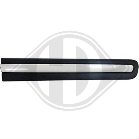 Modanatura decorativa/ protettiva Portiera anteriore Dx Fiat 500 L 12-17 (Cod. D-3405630)