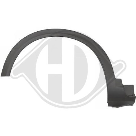 Allargamento parafango anteriore sinistro Fiat 500 X 14-18 (Cod. D-3425853)