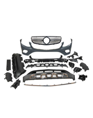 Paraurti Anteriore Mercedes X253 / C253 Coupe 2015-2019 look AMG C43 (Cod. E-TCM03210340)