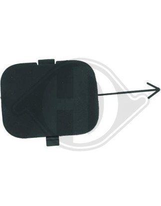 Coperchio gancio traino posteriore Fiat Panda 03-12 (Cod. D-3434066)