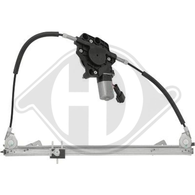 Alzacristallo anteriore sinistro Fiat Panda 03-12 (Cod. D-3434221)