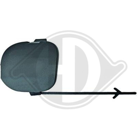 Coperchio gancio traino anteriore Fiat Panda 12- (Cod. D-3435063)