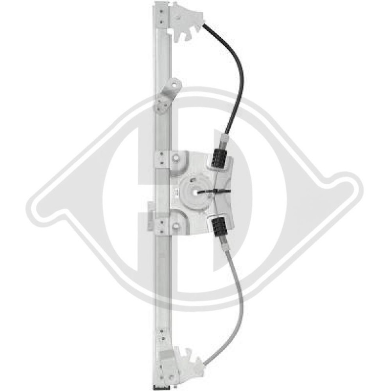 Alzacristallo anteriore sinistro Citroen Nemo 08- (Cod. D-3452821)