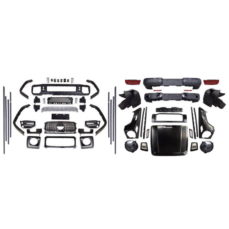 Kit Estetico Mercedes W463 1989-2017 Look G63 2020 (Cod. E-TCM0463)