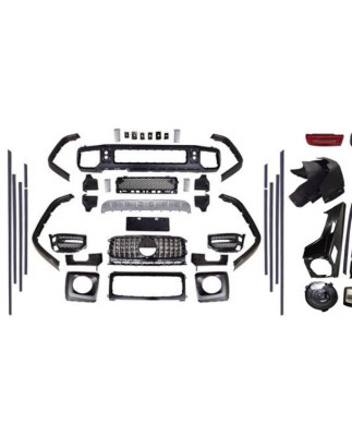Kit Estetico Mercedes W463 1989-2017 Look G63 2020 (Cod. E-TCM0463)