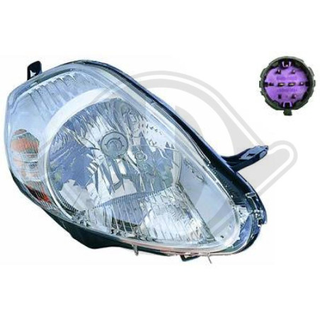 Faro anteriore destro Fiat Grande Punto 05-09 (Cod. D-3456182)