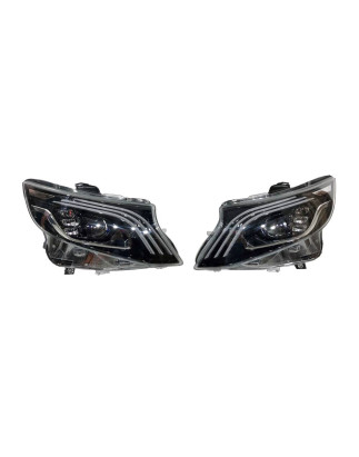 Fari e Fari posteriori Mercedes Vito 260 2016-2020 Look Mayback (Cod. E-FAME069075)