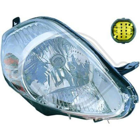 Faro anteriore destro Fiat Grande Punto 05-09 (Cod. D-3456980)