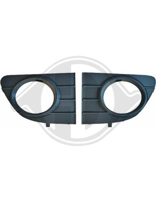 Griglia di ventilazione Paraurti Sx Fiat Punto Evo 09-11 (Cod. D-3457049)