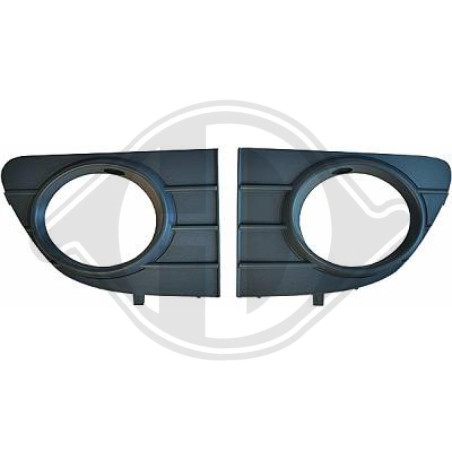 Griglia di ventilazione Paraurti Sx Fiat Punto Evo 09-11 (Cod. D-3457049)