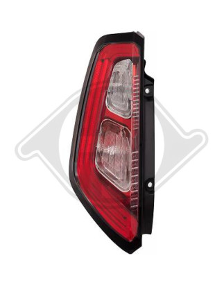 Luce posteriore Sx Fiat Punto Evo 09-11 (Cod. D-3457091)