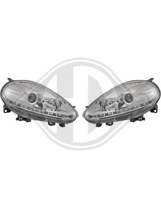 SET FARI ANTERIORI Fiat Punto Evo 09-11 (Cod. D-3457286)