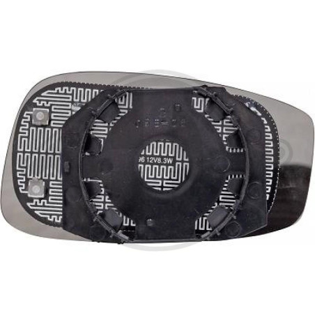 Vetro specchio Specchio esterno Fiat Stilo 3-porte 01-08 (Cod. D-3462027)