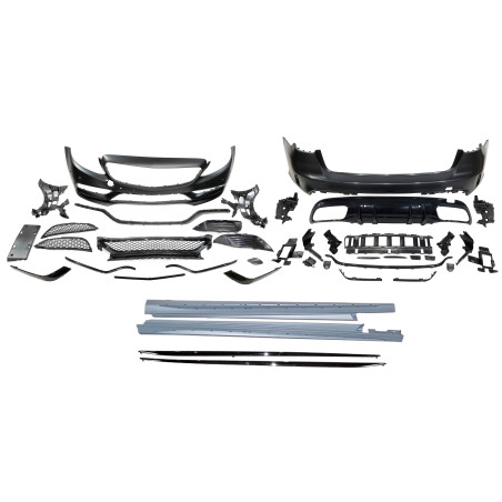 Kit Estetico Mercedes W205 SW 2014-2021 Look C63 (Cod. E-TCM020003390223)